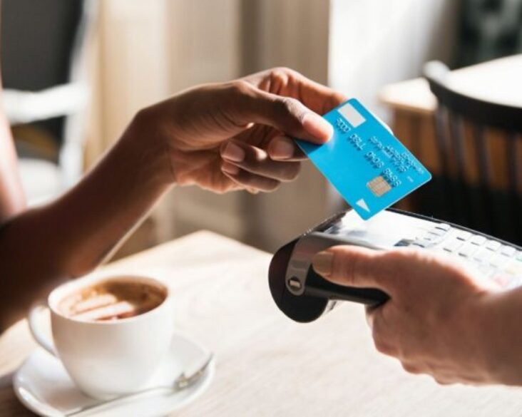 paying with a credit card